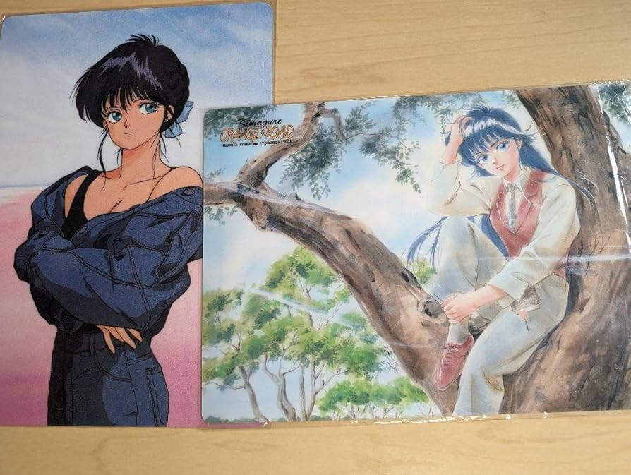 当時物　きまぐれオレンジロード　下敷き　鮎川まどか　オレンジロード　グッズ　レア Amazon.co.jp: きまぐれオレンジロード 下敷き 鮎川まどか 檜山